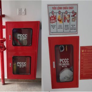 Tủ chữa cháy gồm loại có chia vách ngăn và không chia ngăn